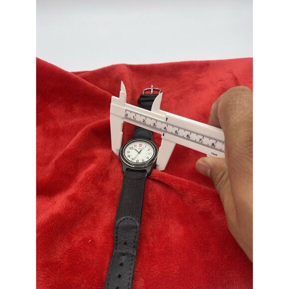 Vintage Victorinox SWISS ARMY Wristwatch “GMN February 1999” Black Nylon Strap - Picture 10 of 13